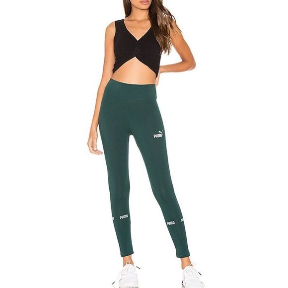 NWT Free People FP Movement New Moon Cropped Twisted Knotted Front Top - Black - Picture 3 of 9